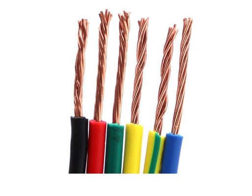 O PVC do LV 2.5MM isolou cabos que industriais IEC60227 encalhou o fio à terra de cobre